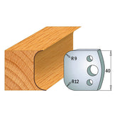 CMT 690.050 PROFILE KNIVES FOR INSERT SHAPER SYSTEM SP 1-37/64”x5/32”  (40x4mm)